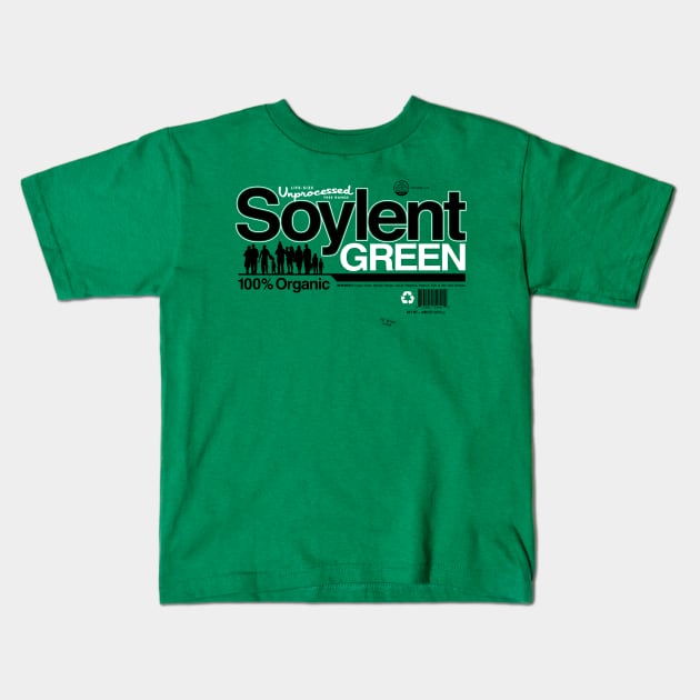 Unprocessed Soylent Green Kids T-Shirt by Captain_RibMan